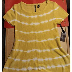 Skyes The Limit Knit Top Size Med Knit Short Sleeve BOHO New